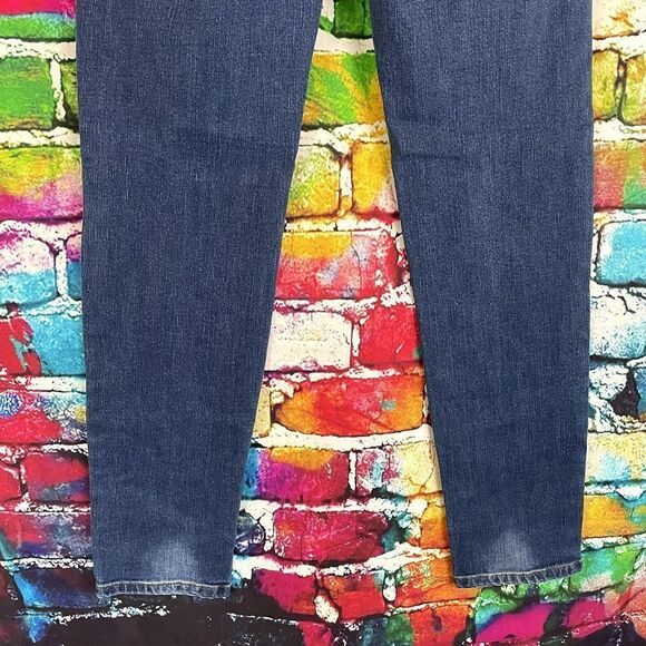 Soho New York Distressed Wash Skinny Denim Boyfriend Jeans Size 6 - Picture 6 of 8